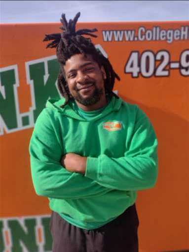 Taivon Jones headshot.